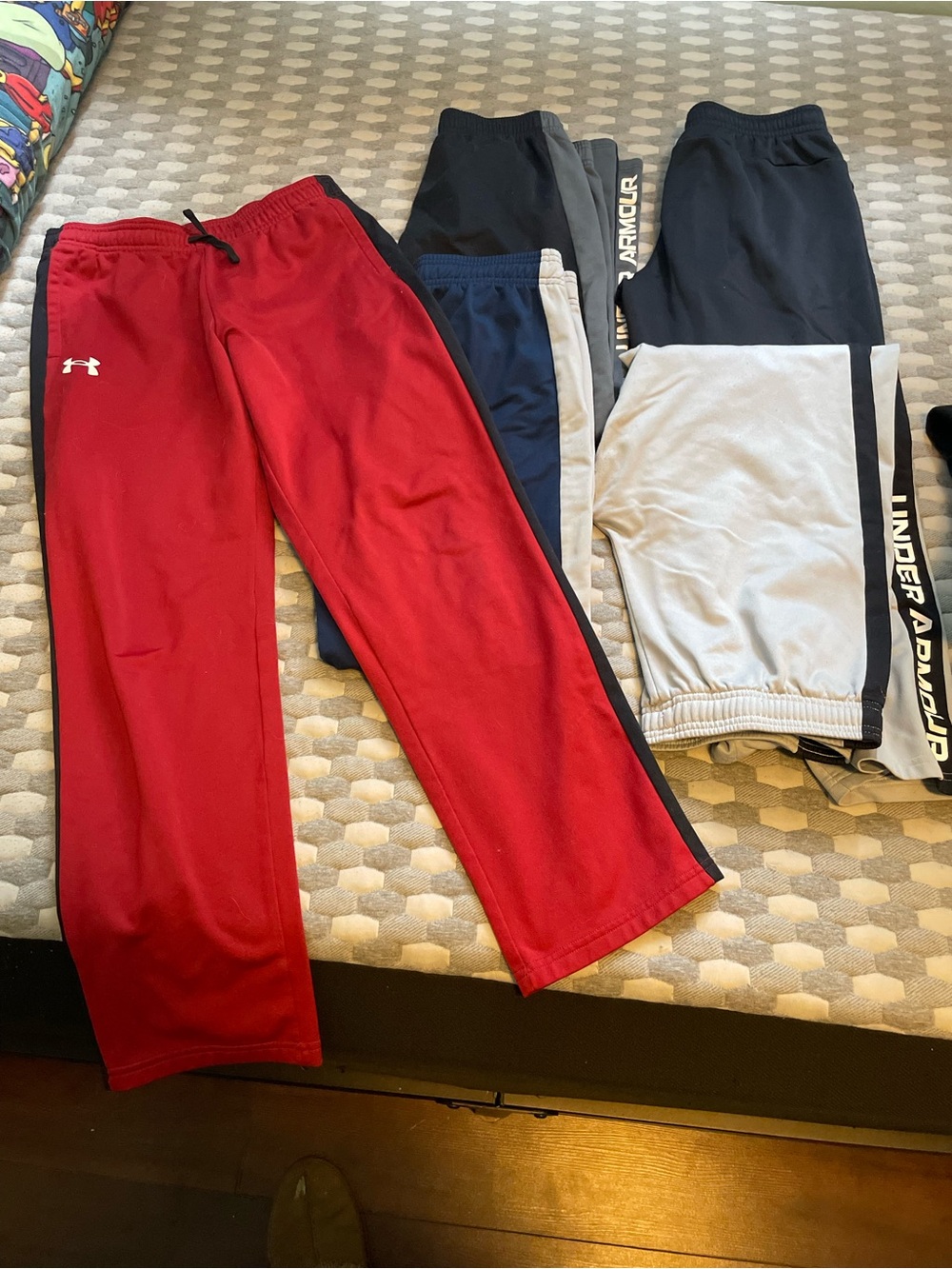 5 pairs - Under Armour Kids' Athletic Track Pants